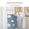 Rotatable Spiral Sun Bed Sheet and Quilt Drying Rack: Foldable and Cool Hanging Solution