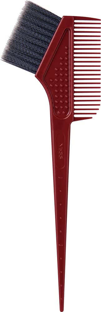 

VESS Кисть-расческа для окрашивания волос Спиральная Сделано в Японии Парикмахерская & (Сужающиеся щетинки) DY-600, Розетка,