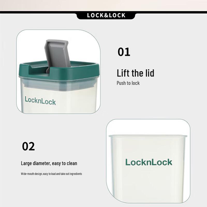 LocknLock Fuktsäkert Matförvaringsbehållarset