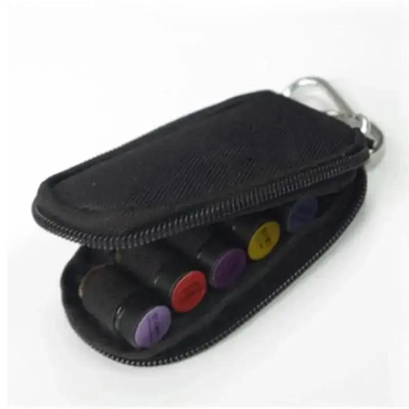 New 10-Bottle Essential Oil Case Protects For 15ml/10ml/5ml Rollers Essential Oils Bag Travel Carrying Storag Home Supplies