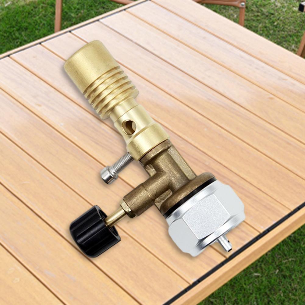 Portable Gas Burner Head Gas Adjustment Blowtorch Heating Propane Bottled Gas Lamp Dental/Lab//Hardware Heating