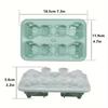 Cute Cat Paw Silicone Ice Cube Tray, Food Grade BPA-Free Easy Release Ice Mold for Whiskey, Cocktails, Home Bar, Kitchen