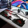 overlock Mouse Pad Keyboard Mouse Pad office Pad Computer Laptop Pad Desk accessories Game Console Pad Cherry Blossom Scenery