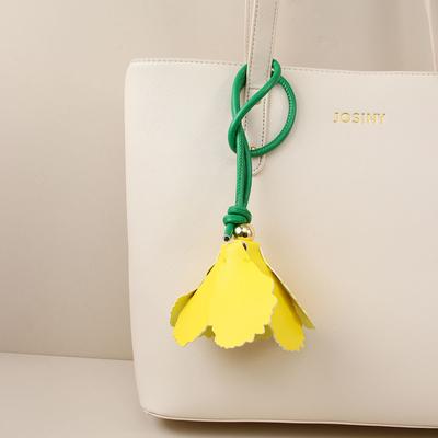 New Luo Jia Paula Premium Sense Fresh Fruit Floral Series Tulip Bag Pendant Keychain