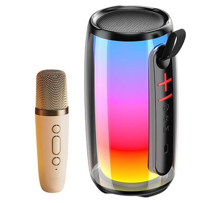 Μηχανή Καραόκε Bluetooth Πολυλειτουργικό Ασύρματο Φορητό Μίνι Ηχείο Bluetooth με Μικρόφωνο