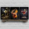 Cocktail Explosion poster Fruit Cocktail Don't Trust Bar Minimalist Print Canvas Painting for Living Room Modern Home Decor