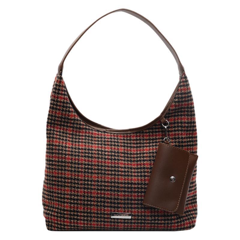 Neue Schultertasche mit großem Fassungsvermögen für Damen, klassische einfache Freizeittasche, lässige einfache Umhängetasche für Damen