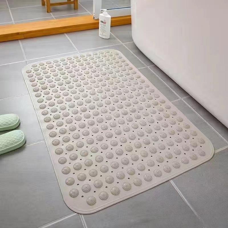 Anti-Slip Bathroom Mat - Massage Foot Pad for Shower, Bathtub & Toilet, Non-Slip Safety Floor Mat
