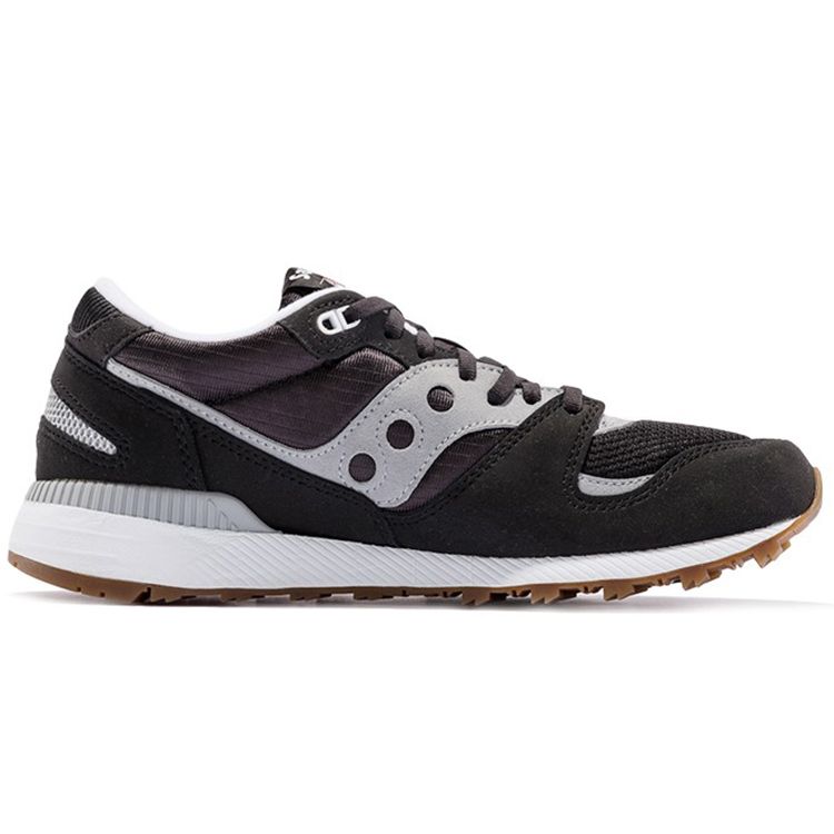 SAUCONY Azura Classic Retro Mesh Pantofi de alergare cu talpă joasă, ușori, antiderapanți, pentru femei, sneaker negru gri S60437-24