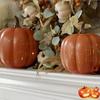 Starry Night Pumpkins Twinkle LED Light Pumpkins Glass Halloween Pumpkin Lamp Light for Home Bedroom Bathroom Hallway