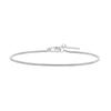 1.7mm Stainless Steel Links Wristband, Stylish Adjustable Unisex Jewelry Square Snake Chain Bracelets for Men Women Accessories