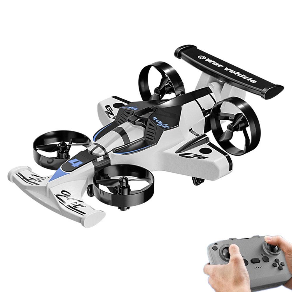 CZ04 Quadricóptero RC de Uso Duplo Terra-Ar 2 em 1 Carro de Brinquedo de Drift Modelo de Drone com Controle Remoto 2.4G com Rotação 360 para Brinquedos de Aeronaves