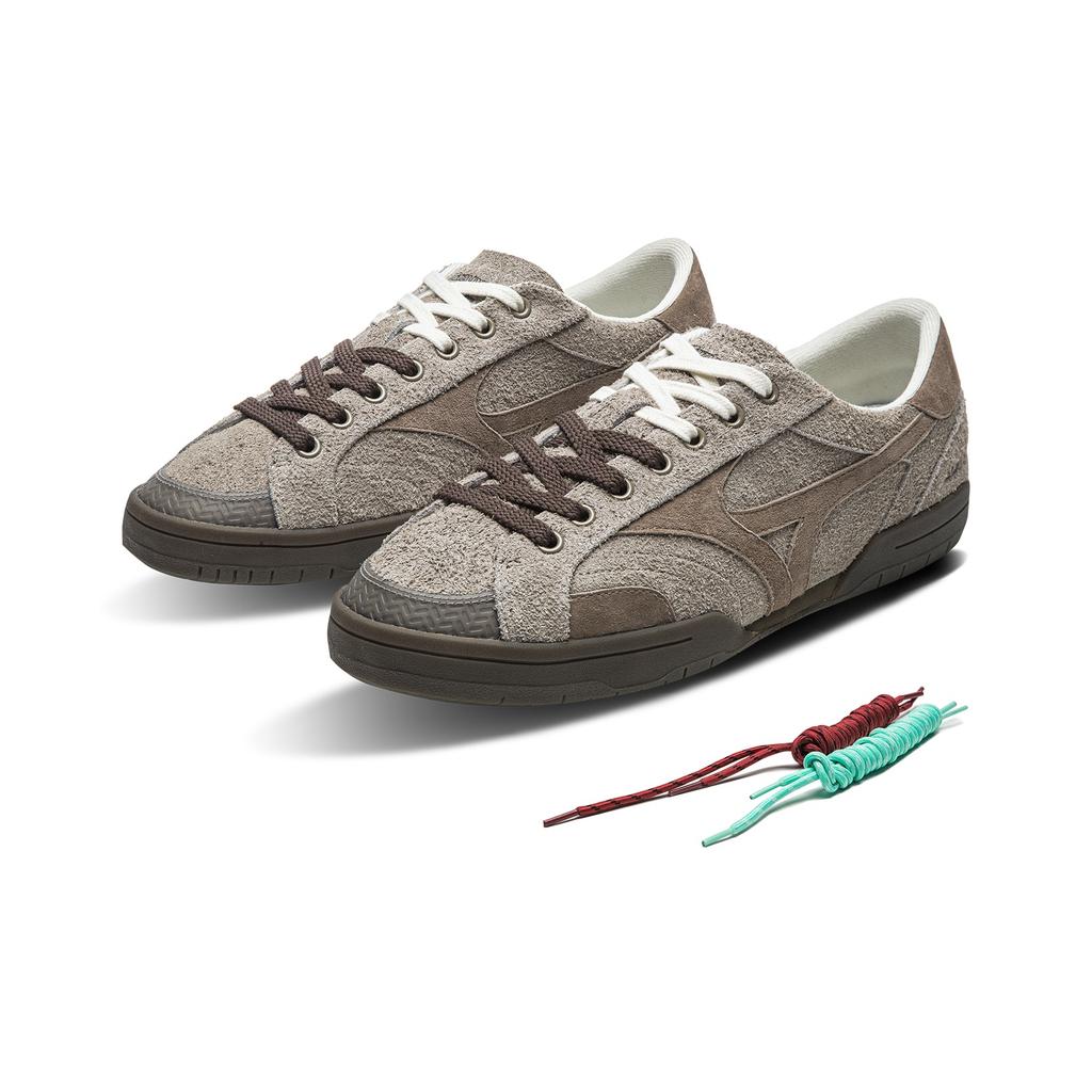 Mizuno Ct Club Color Block Comfortable Retro Low Top Sneakers Unisex Sneakers Chestnut D1GH261004