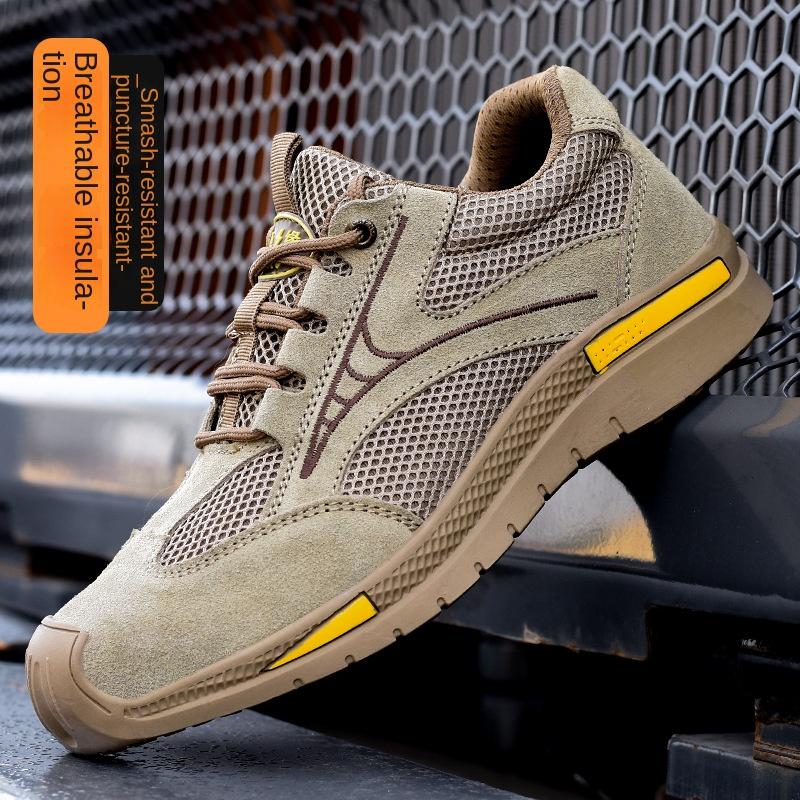 Labor Insurance Shoes, Anti-smashing and Anti-piercing Lightweight, Non-slip and Oil-resistant Welder Insulated 6KV Work Shoes