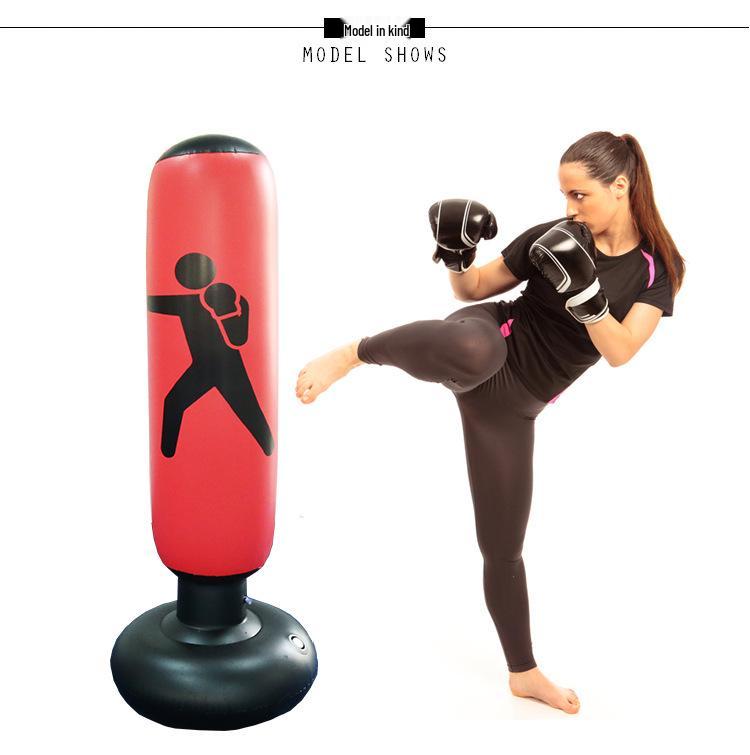 Children's 1.6m Inflatable Boxing Tumbler Sandbag Toy