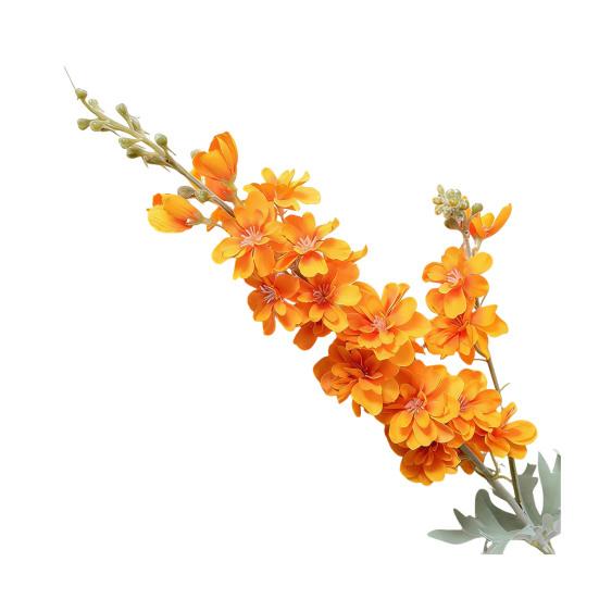Fiore Artificiale per Vaso Resistente ai Raggi UV Fiore di Giacinto Finta Seta Stelo Lungo 34" Fiore Finto per Matrimonio Casa Ufficio Arrangement Floreale Primavera Estate