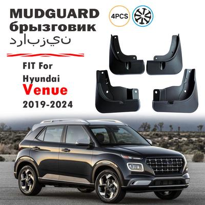 2024 עבור Hyundai Venue מגני בוץ מגן התזה מגן בוץ פגוש מגני בוץ אביזרי רכב 4 יחידות