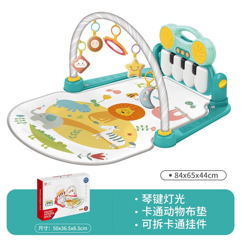 Baby Fitness Frame Pedal Piano Toy Children Baby Music Climbing Mat Fitness Device 0-36 Months