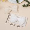 High Elasticity Bow Headband Soft Breathable Lace Mesh Headband Baby Headband  Hair Accessories