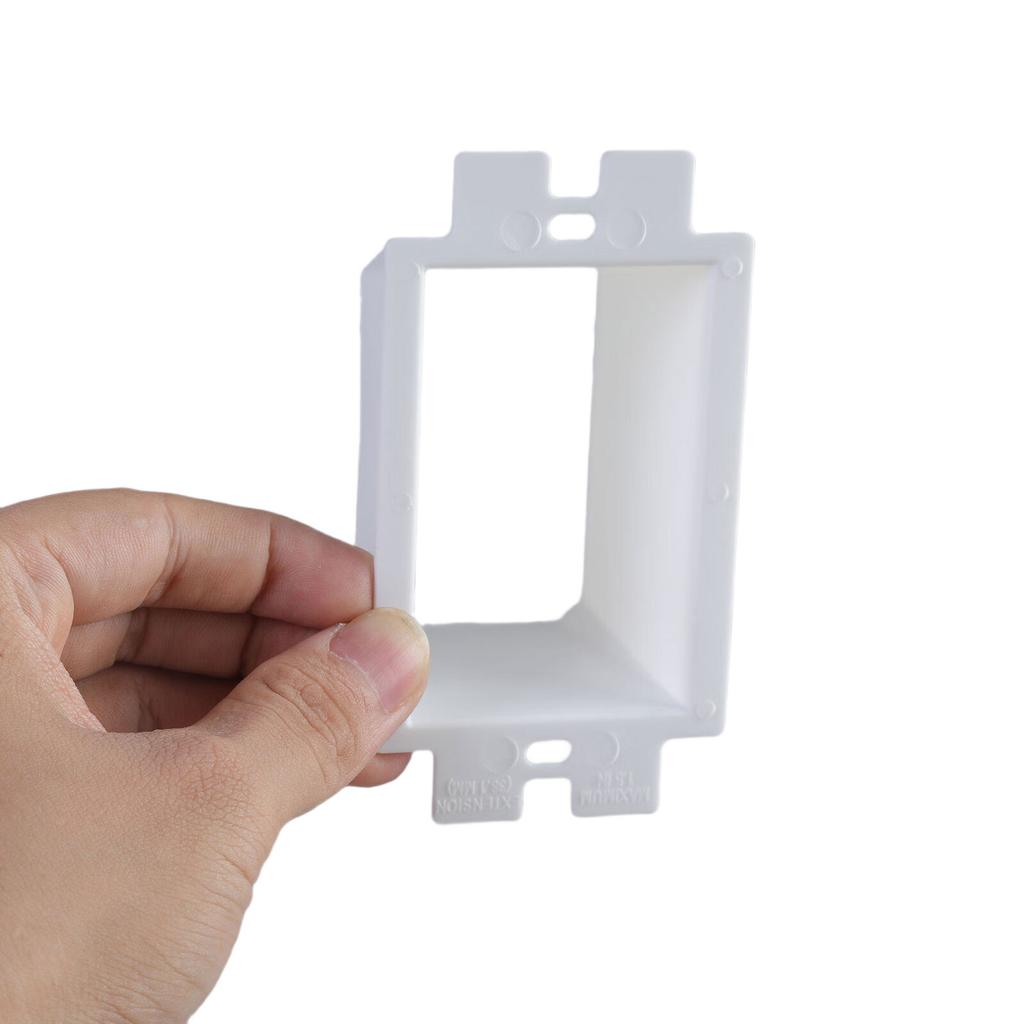 Pack Of 30 Electrical Outlet Box Extenders & Screws Electric Box Extender Set for Single Gang Power Switch Receptacles