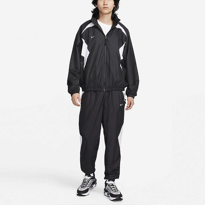 Nike Jackets Men's Black Stand Collar Moderate Other FB6571-010