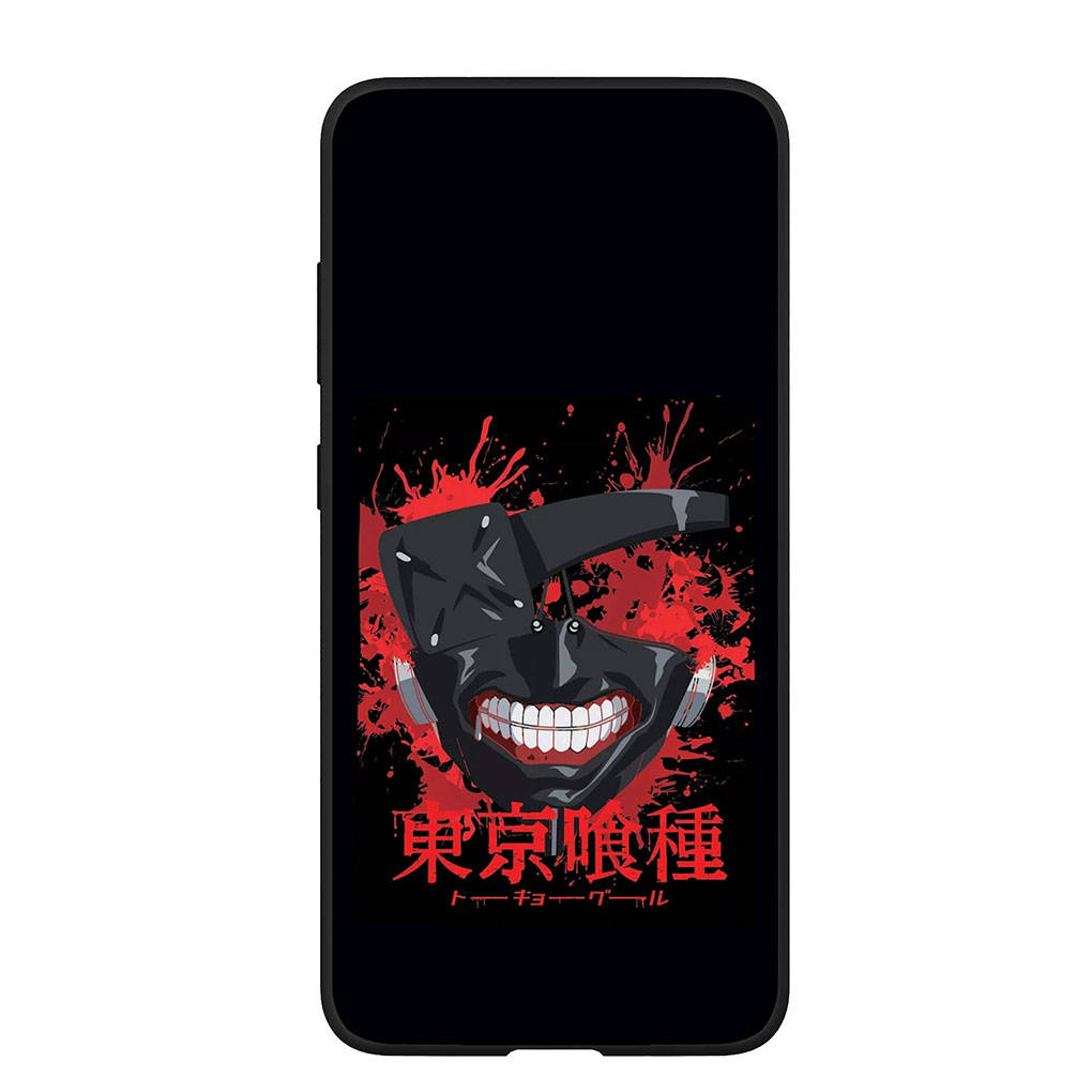 Phone Case for Samsung Galaxy S25 S24 S23 iPhone 16 15 Xiaomi Redmi Note 14 13 12 16E X 11 Pro Max OPPO Moto E15 Huawei Tokyo Ghoul Ken Kaneki Cover