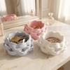 Plastic Growing Pots 3D Printed Flower Container Handmade Succulent Plant Pot  for Desktop Decor