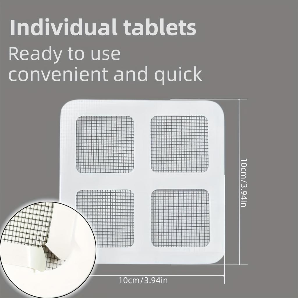 Jednorazowy patyczek do wyłapywania włosów w odpływie prysznicowym, plastikowa siatka filtrująca do łazienek, wydajny bloker włosów i zanieczyszczeń do umywalek i odpływów podłogowych