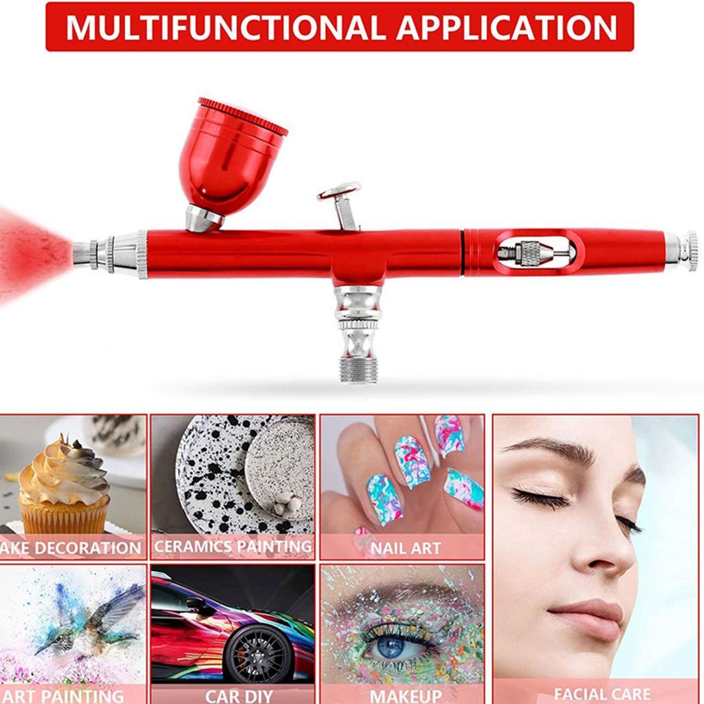 Airbrush Cake Decorating System, Gravity Feeding Airbrush Gun Makeup Gun Tool