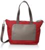 Tote Nylon X Recycled Leather Combination Wine [Isaac] Bag, Multi-tote, Women's, (58)