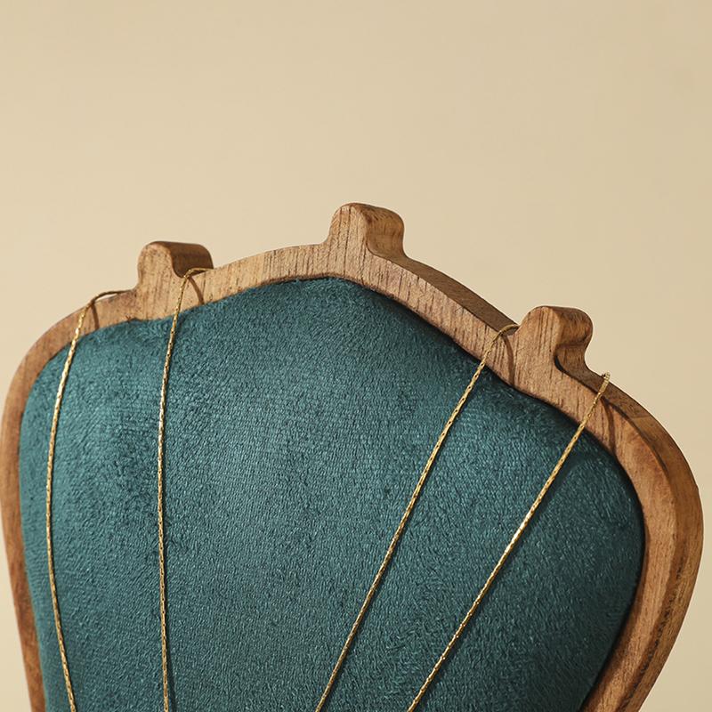 Holz Schmuckständer Anhänger Halskette Armband Ohrringe Ring Aufbewahrungsständer Halter Theke Schmuckauslage