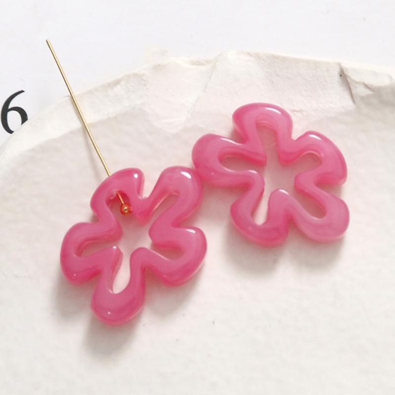 Flower Pendants Small Flower DIY Necklace Bracelet Supplies Resin Material for Bracelet Bangle Necklace Jewelry Making