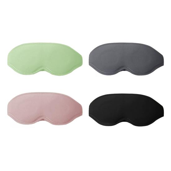 Zero Pressure 3D Eye Mask with Adjustable Straps Men Women Light Blocking Eye Cover Breathable Travel Naps Sleeping Blackout Blindfold