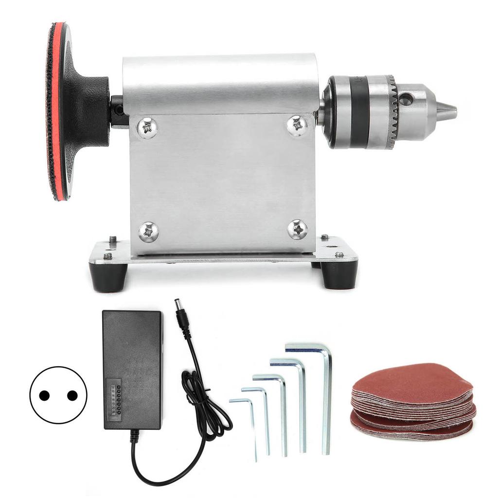 Electric Carving Grinder Benchtop Jewelry Polishing Machine Woodworking Sander Tool AC 110‑240VEU Plug 795(150W)