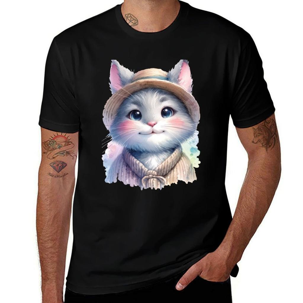 Cute Cat vol.4 T-Shirt Soft Stretch Short Sleeve Top