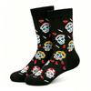 Halloween Men's Women's Autumn Winter New Products Pumpkin Bat Socks Fashionable Comfortable Warm Socks
