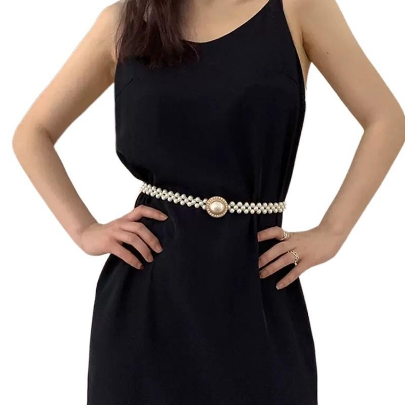 Waist Pearl Stylish Chain For Women With Elegant Butterfly Design And Versatile Accessory Fashion