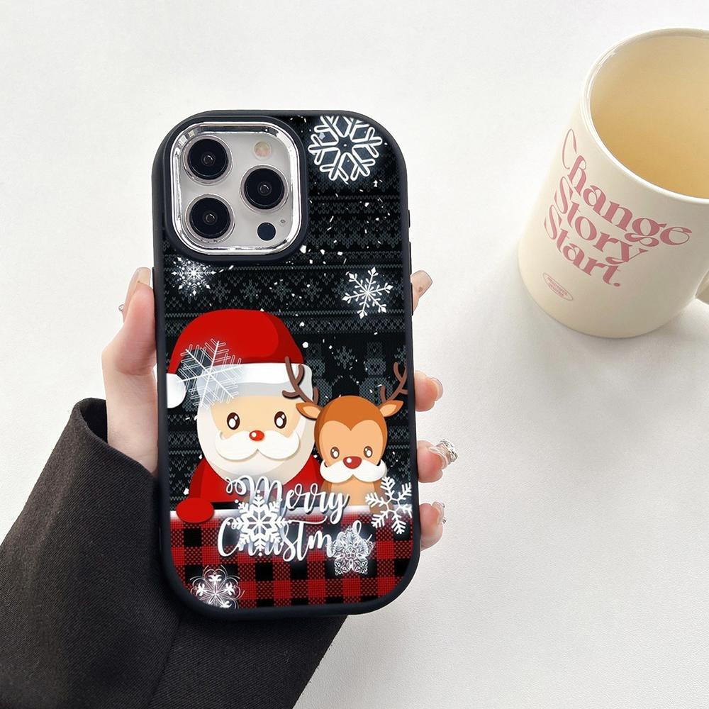 N108 Happy New Year Christmas design Soft Phone Cases для Samsung S24 S23 A15 A35 A54 — фото 9