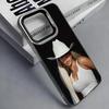 C-Carter Cowboy B-BEYONCE Phone Case For iPhone 17,16,15,14,13,12,11 Plus,Pro Max,Colored Silver Phone Case