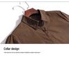 Women's Spring 2023 Plus Size Long Sleeve Loose Casual Cotton Shirt for Middle-Aged Moms