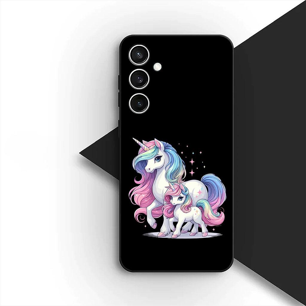 Handyhülle für Xiaomi Redmi 15 15C A4 A5 9A 9C NFC Note 9 8 9T 8T 5G Weiche Silikonhülle Comics Einhorn Cartoon