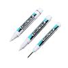 White Marker Pens 0.7/1.0/2.5mm Waterproof Oily Permanent Paint Pen Markers for Wood Rock Plastic Leather Glass Metal Ceramic