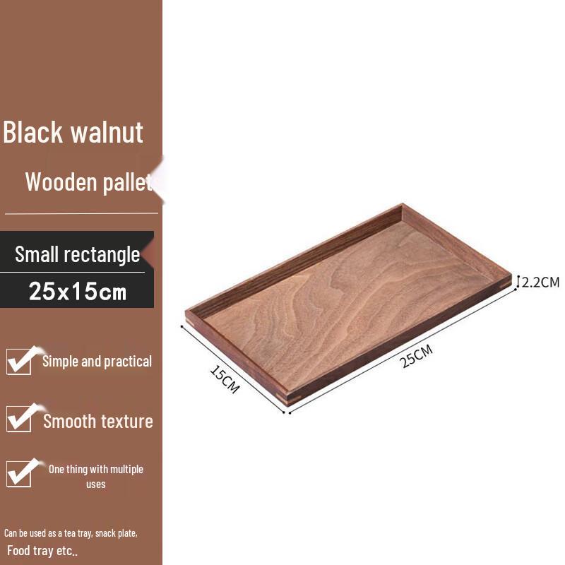 Homeglen Schwarznuss Multifunktions-Serviertablett