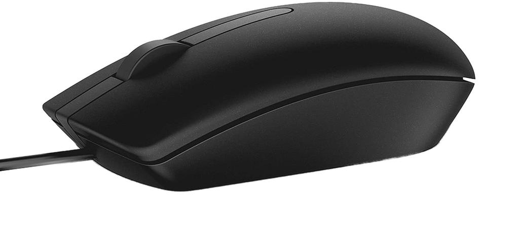 Dell MS116 Optical Mouse, Black.