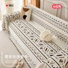 Bohemian Style Thick Chenille Cat Scratch Resistant Sofa Cover One Piece All Season Couch Protector