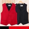 Korean Spring Women's Blazer High End Casual Vest Waistcoat Female Professional Vest V-neck Sleeveless Short Jacket