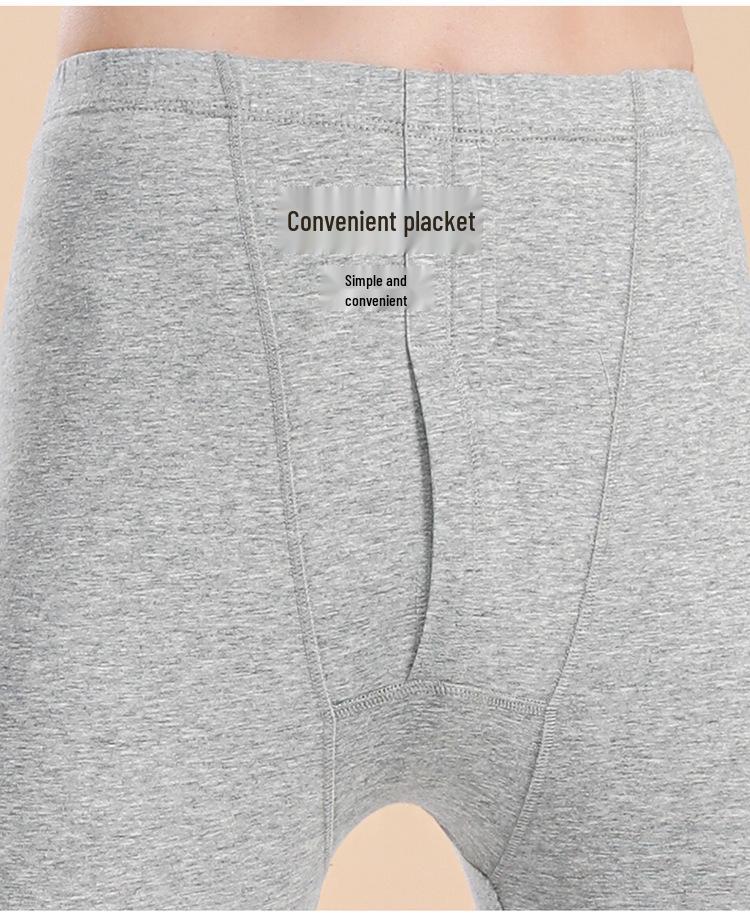 Men's Modal Slim-Fit Thin Warm Underwear Set - Knit Base Layer for Autumn, Winter, Spring