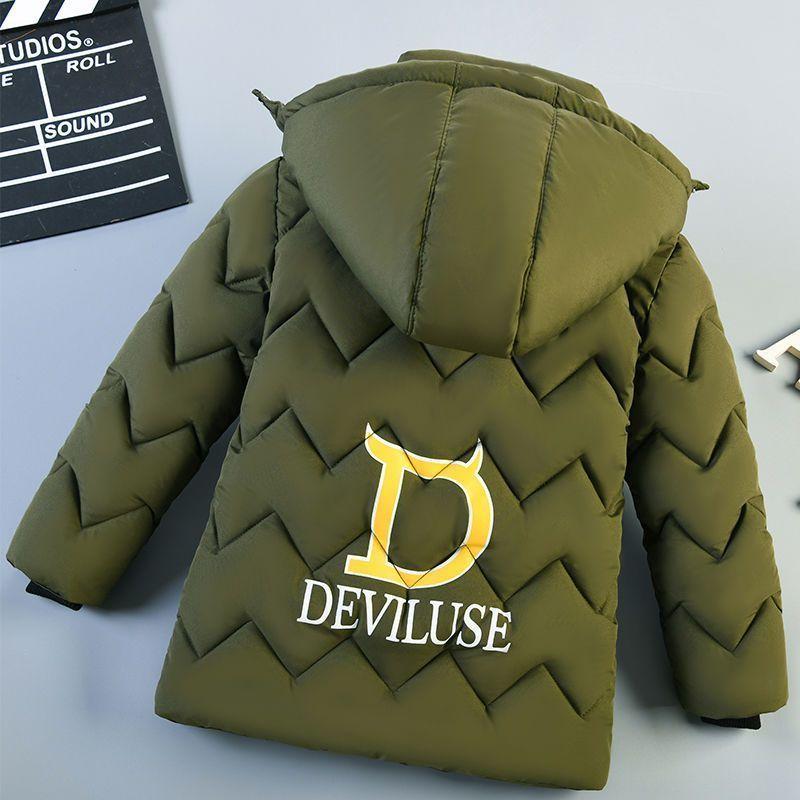 Boys' Winter Clothing, Thickened Cotton Jacket, Children's Cotton Jacket, Outerwear