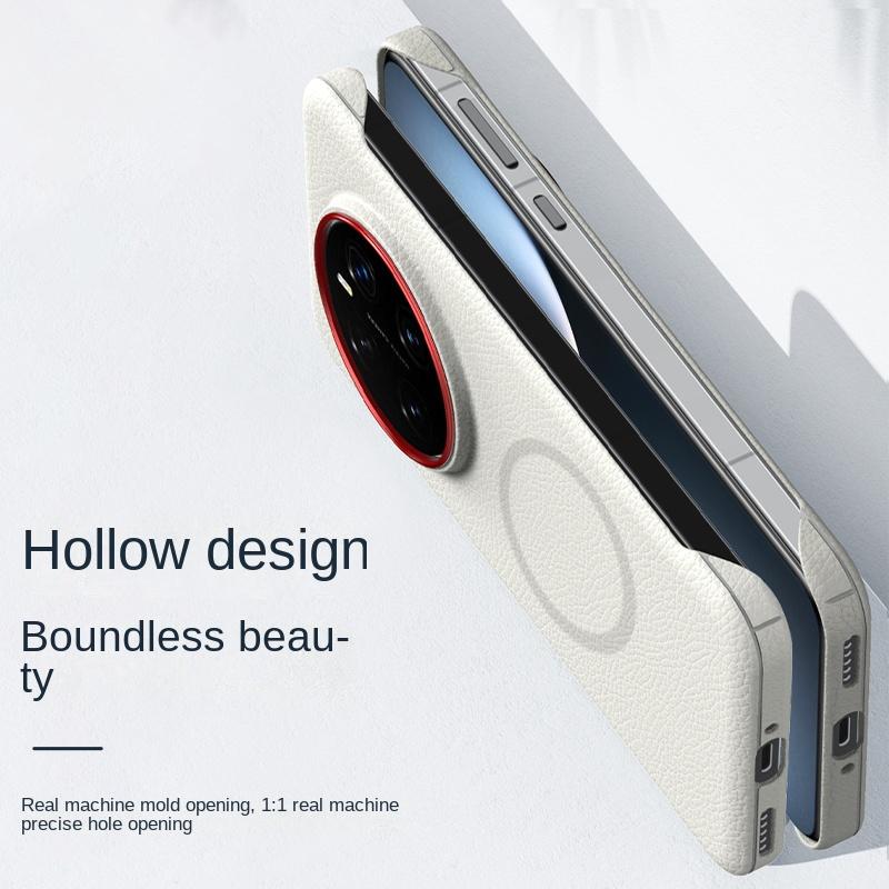 For Huawei Honor Magic 7 Pro Case Hard PU Wireless Charging Slim Magnetic Protective Back Cover Case For Magic7 7Pro Phone Shell