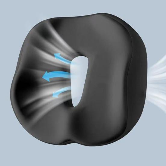 Memory Foam Seat Cushion Breathable Design Tailbone Pressure Relief Ergonomic Support Office Chair Seat Cushion
